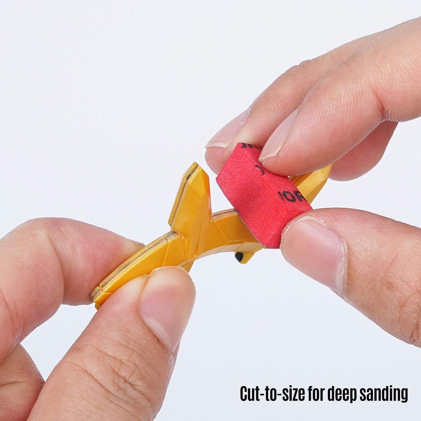 10mm High-Density Sanding Sponge Set (5-Piece / Multi-Grit)