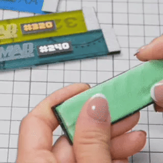 Schleifklotz für Schleifpads (für HighQ, 3 mm und 5 mm) - 5 Stück (MT-49)