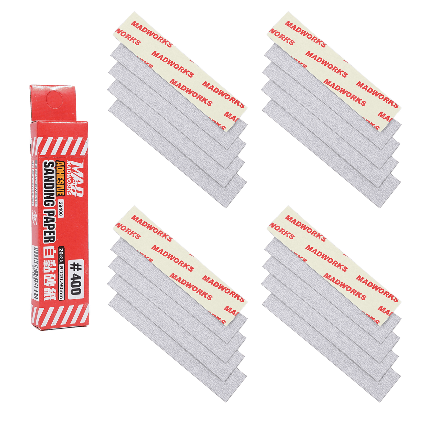 Selbstklebendes Schleifpapier