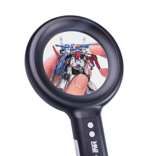 OHBIG Lupe in Laborqualität mit LED Beleuchtung (1.8x, 2.3x, 3.0x)