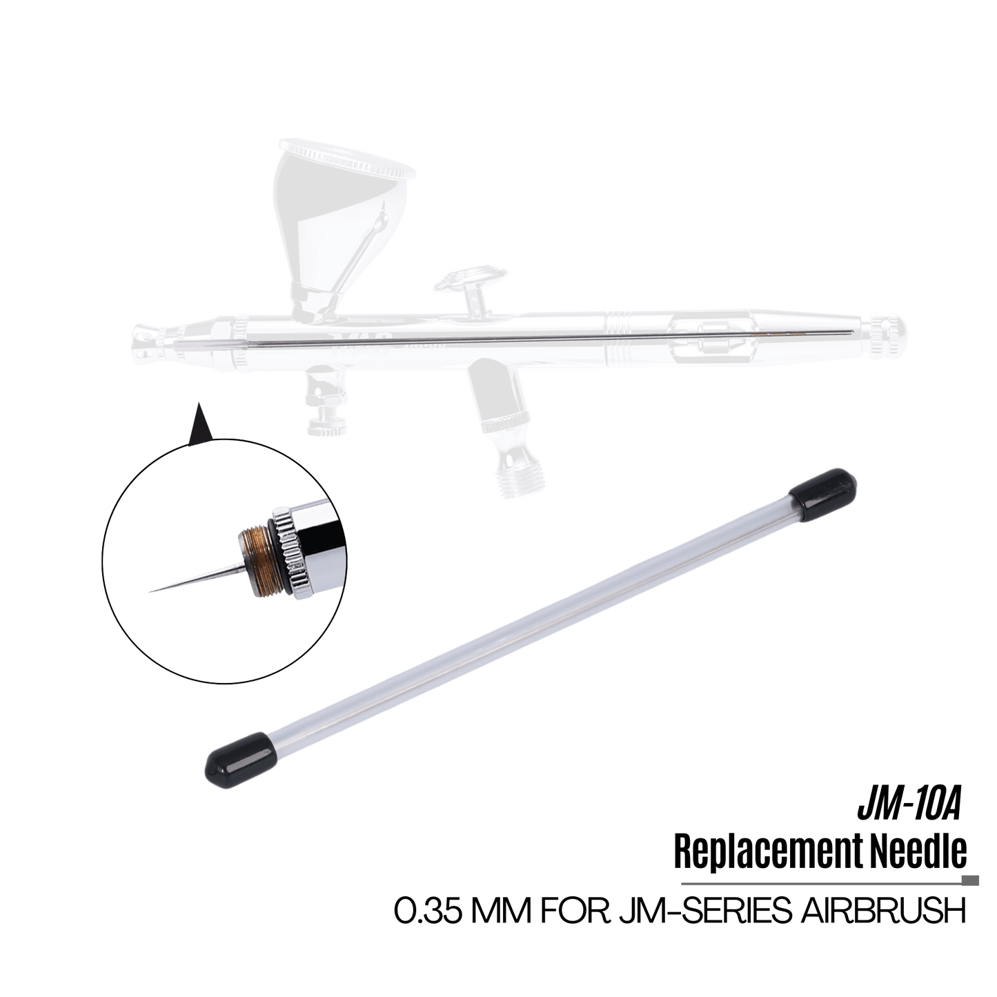 Replacement Needle 0.35 mm for JM-Series Professional Airbrush