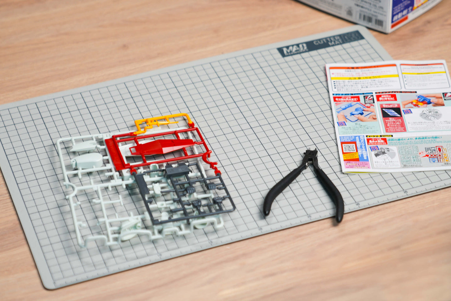 Schneidematte für Modellbauer - A3 - Gunpla Panel Line