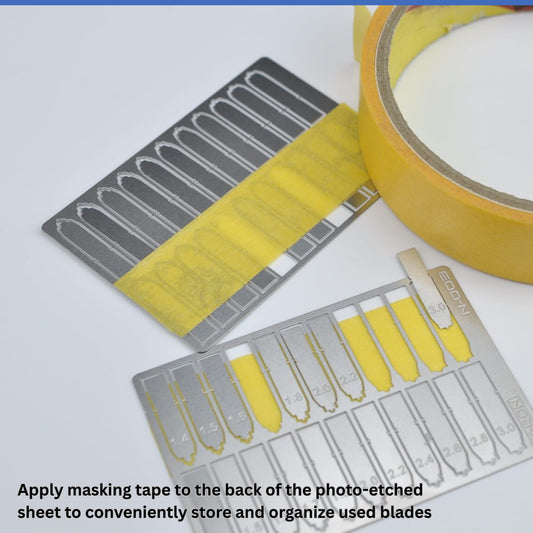 N-003 Pivot Holes Werkzeug – Parallel (Rotationsklingen, Drehpunktlöcher)