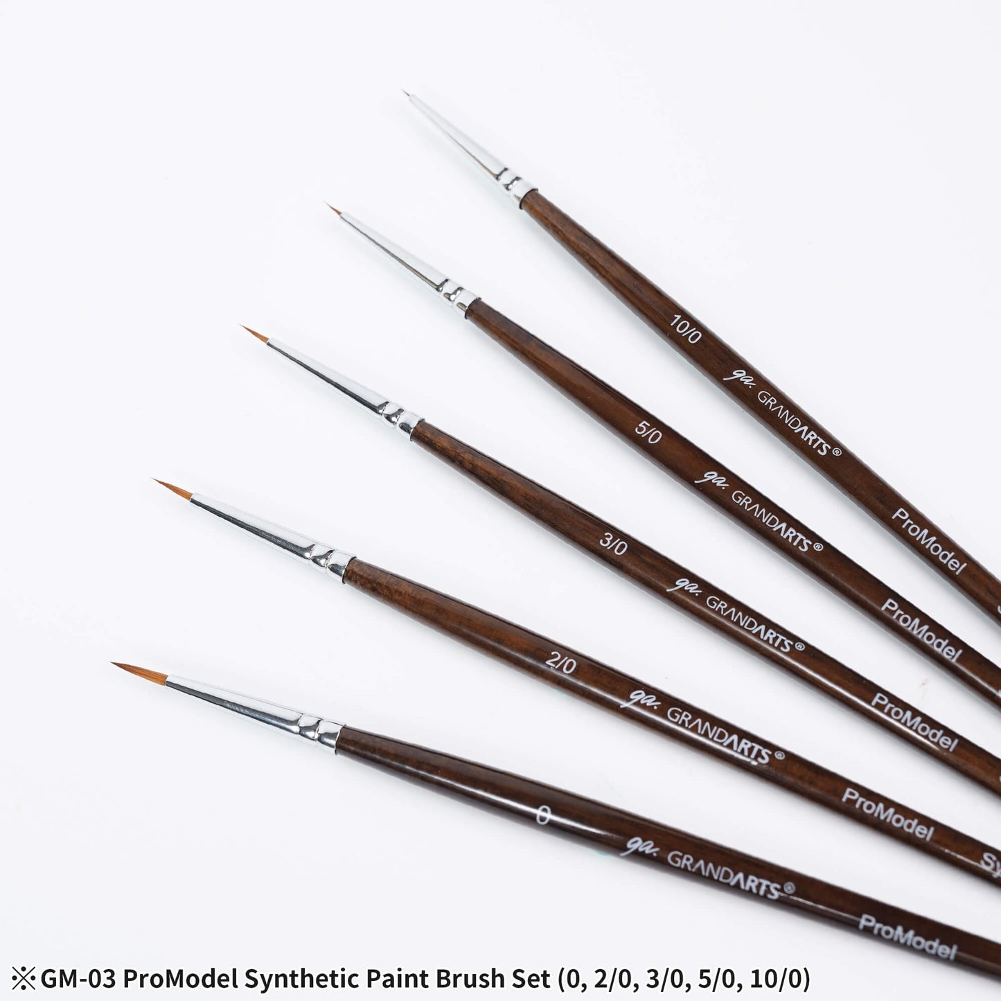 Madworks x Grandarts ProModel Synthetic Paint Brush Set - Pointed(Versand im Dezember)