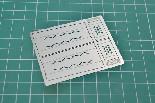 AW9 Masking Stencil for MG Nu Gundam Fin Funnels (S06/S06F)
