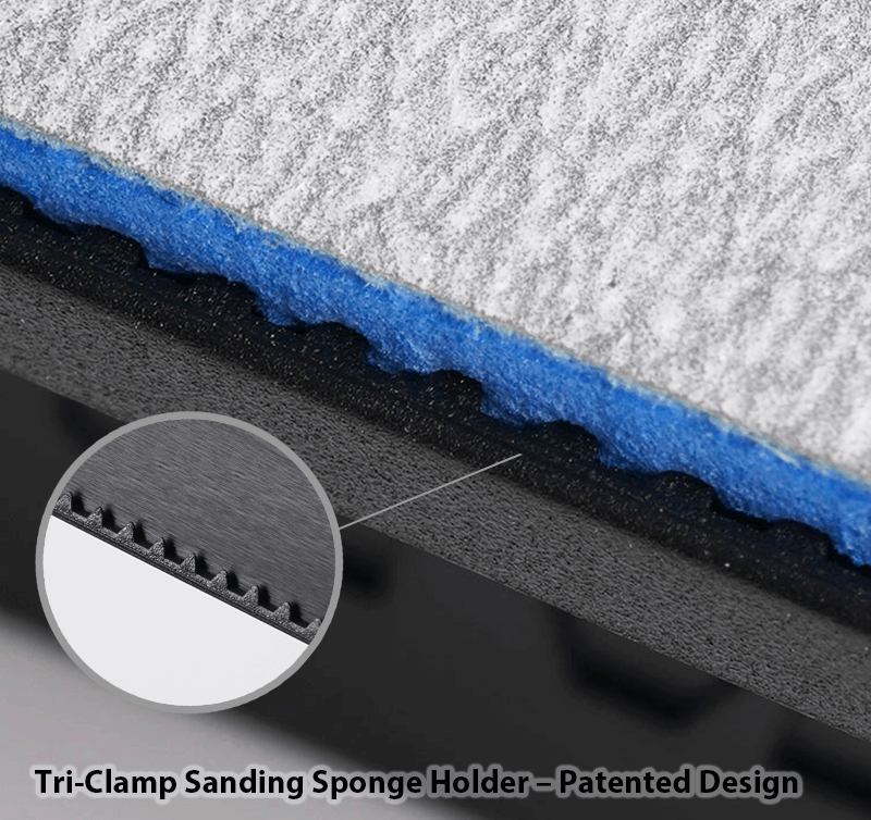 Schleifklotz für Schleifpads (für HighQ, 3 mm und 5 mm) - 5 Stück (MT-49)