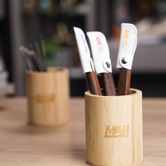 Madworks Stifte- und Werkzeughalter aus Holz