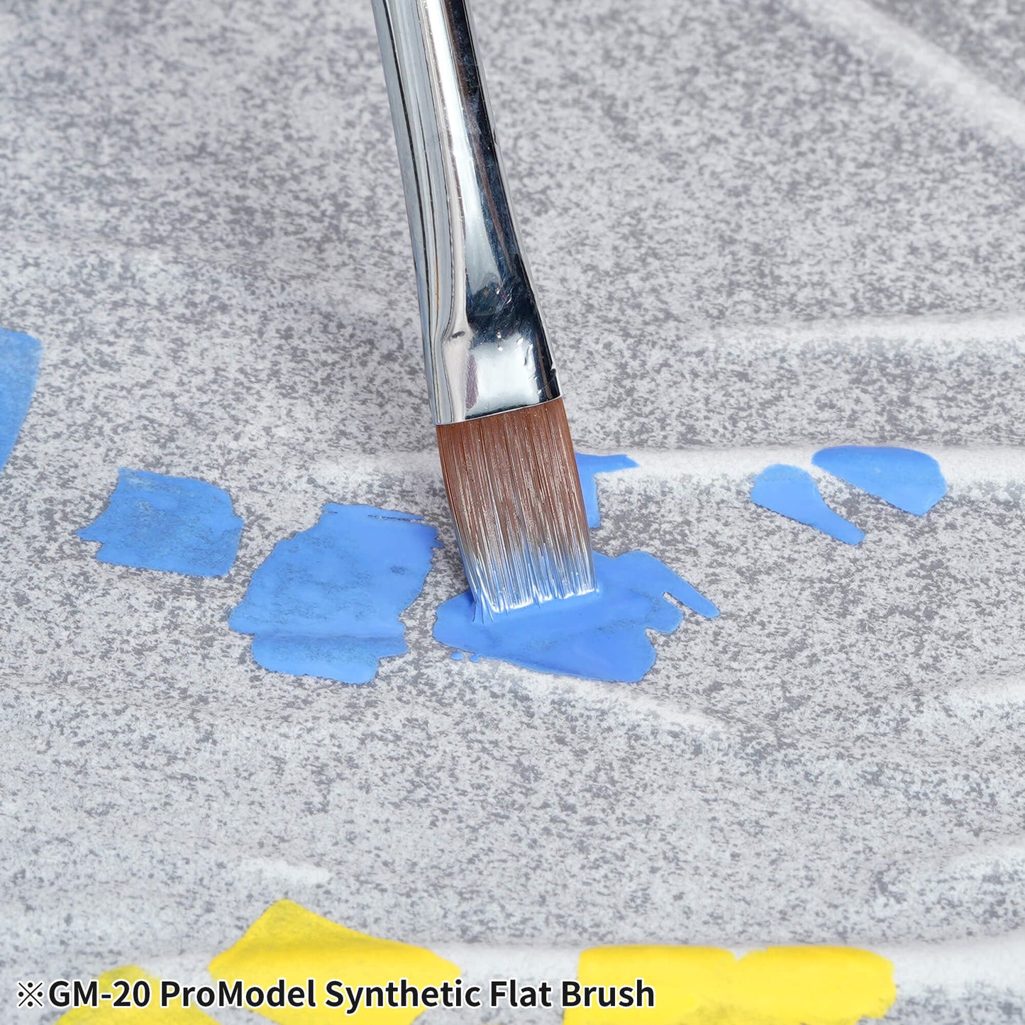 Madworks x Grandarts ProModel Synthetic Paint Brush Set - Flat (2, 4, 6, 8)