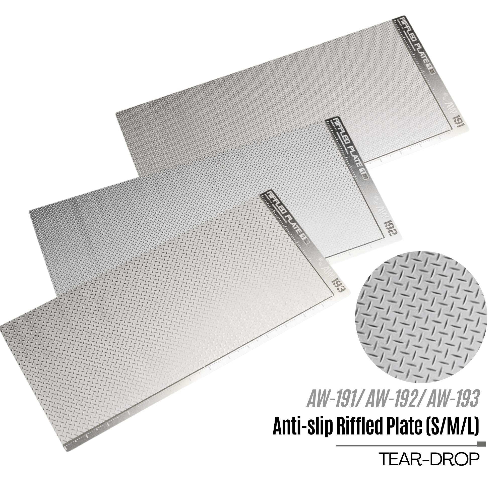 AW Series - Anti-slip Panels (Riffled Plate/Checker Plate) – MADWORKS