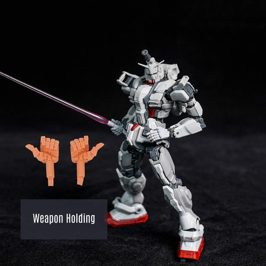 HGRFV RX-78(G)E Gundam EX Resin Hands Set