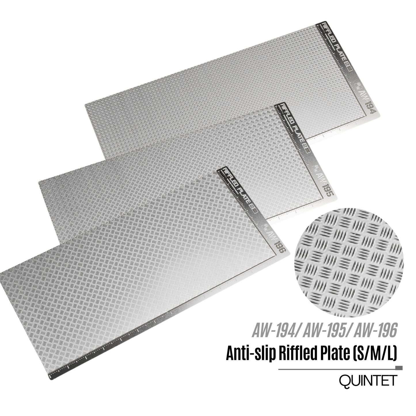 AW Series - Anti-slip Panels (Riffled Plate/Checker Plate)
