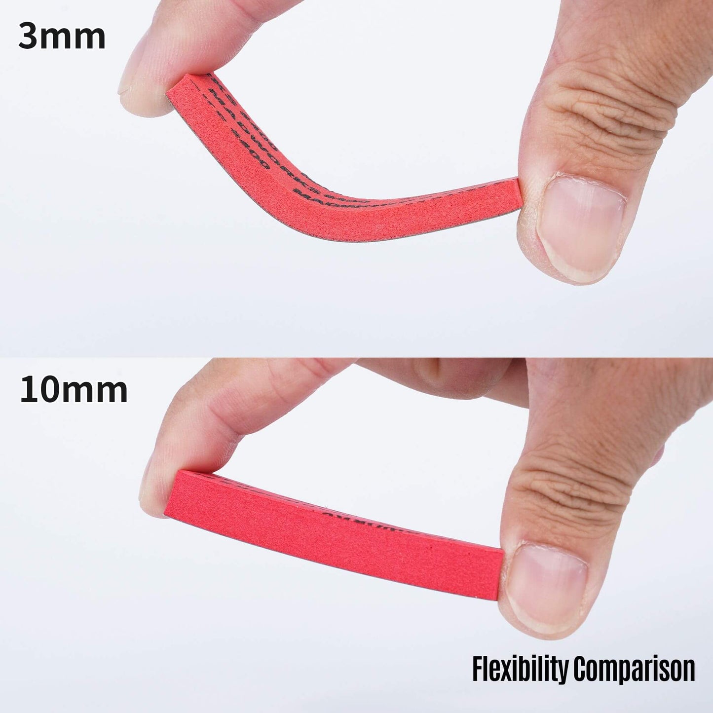 10mm High-Density Sanding Sponge Set (5-Piece / Multi-Grit)