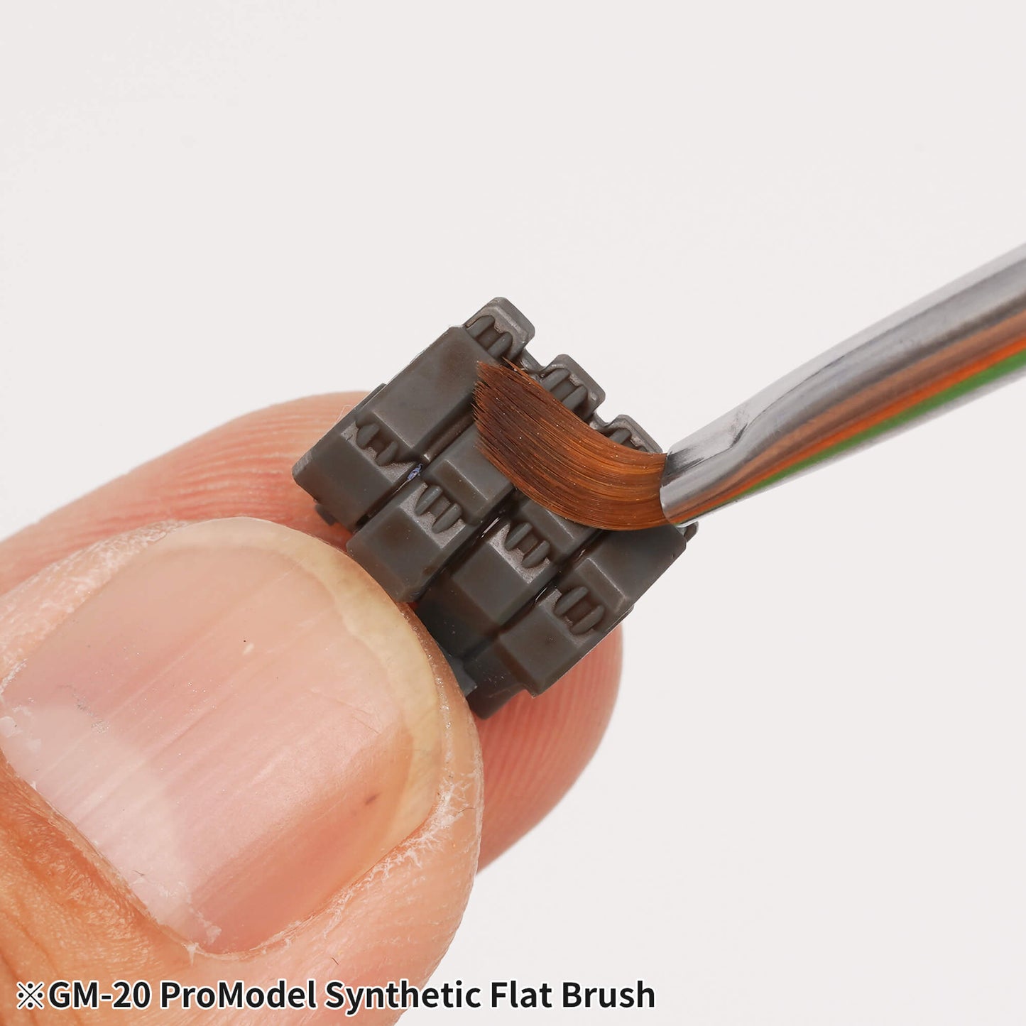 Madworks x Grandarts ProModel Synthetic Paint Brush Set - Flat (2, 4, 6, 8)