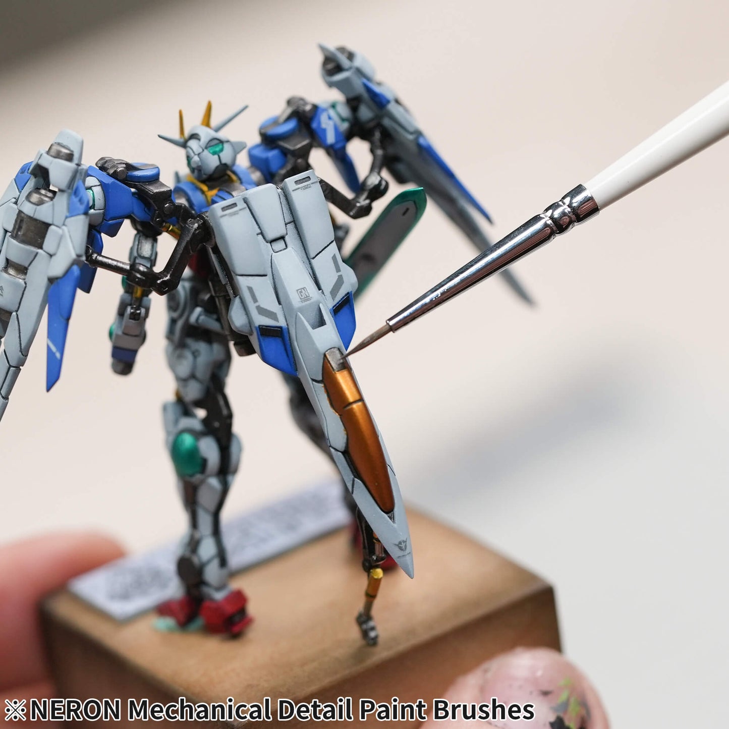 Madworks x Ver. Ed NERON Mechanical Detail Brush Set (4 pcs) - Pure Kolinsky & Synthetic