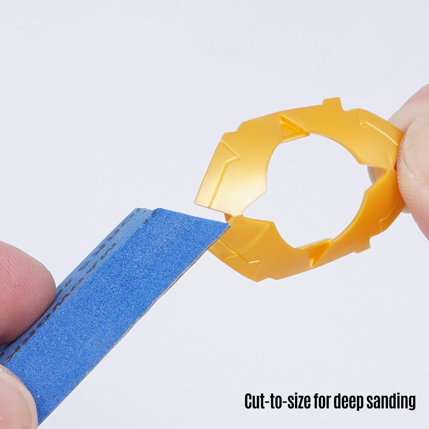 10mm High-Density Sanding Sponge Set (5-Piece / Multi-Grit)