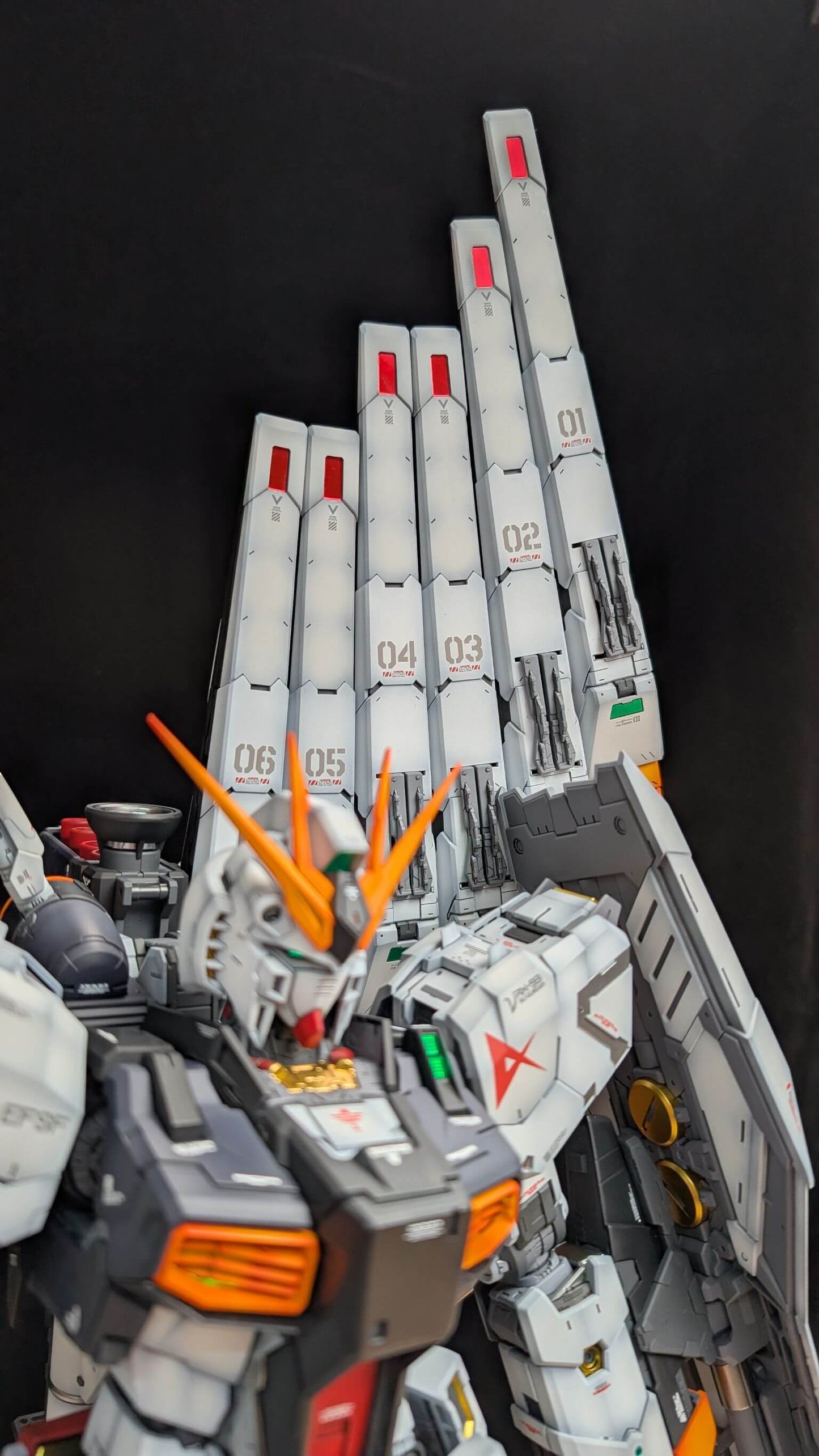 Ensemble de chiffres à décalcomanies à l'eau série AW (style pochoir)