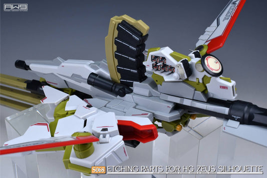 AW9 S68 Detail-Up Parts and decal for HG A-GXQ754/V2 Zeus Shihouette