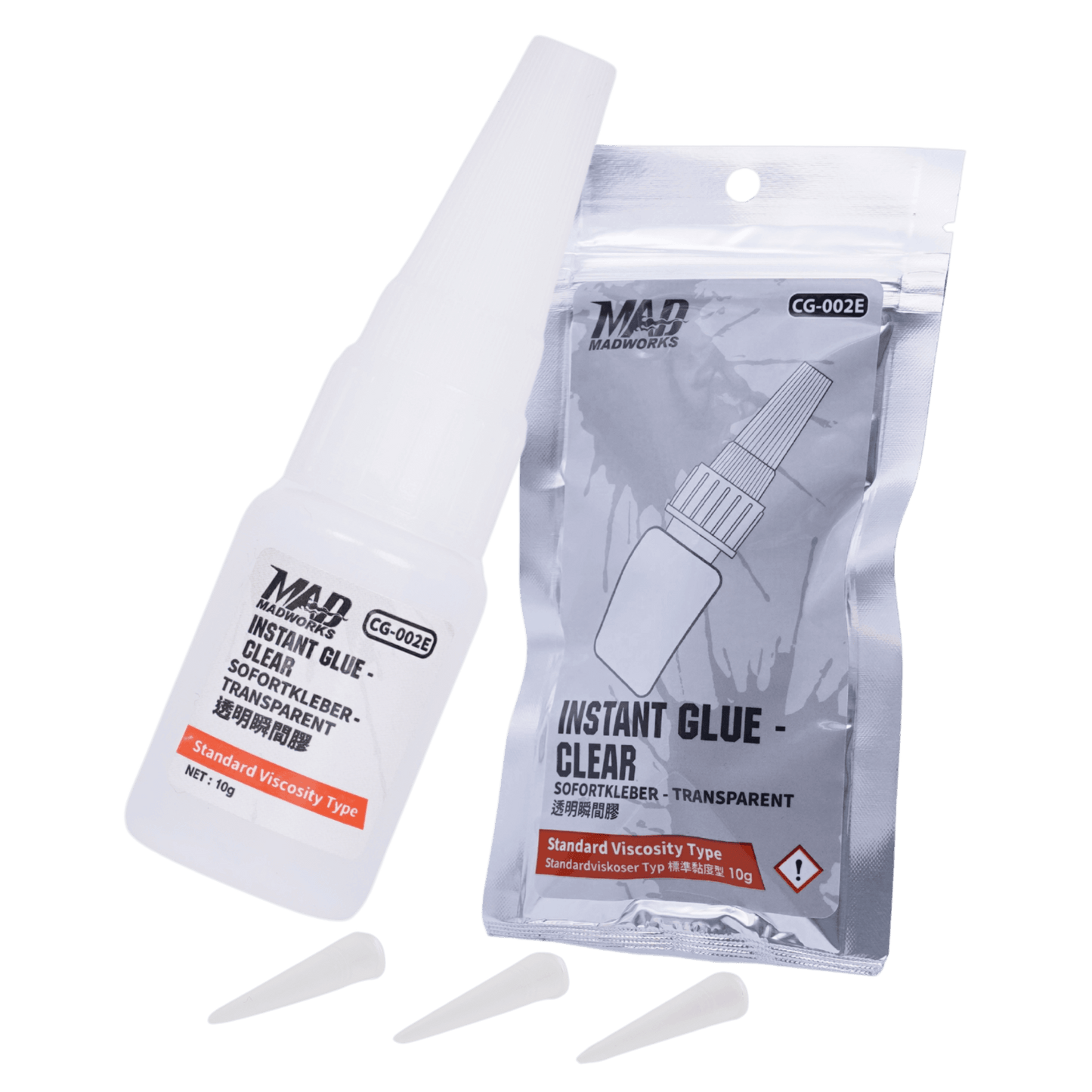 MADWORKS CG-002E Instant Glue Clear for Model Making