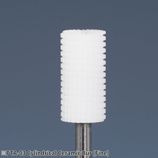 Cylindrical Ceramic Bur,Fine-Grit (Tang Diameter 2.35mm)