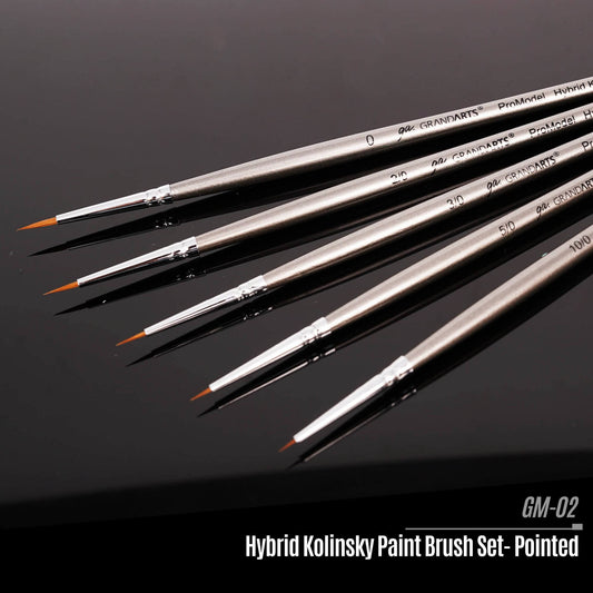 ProModel Hybrid Kolinsky Paint Brush- Pointed(Versand im Dezember)