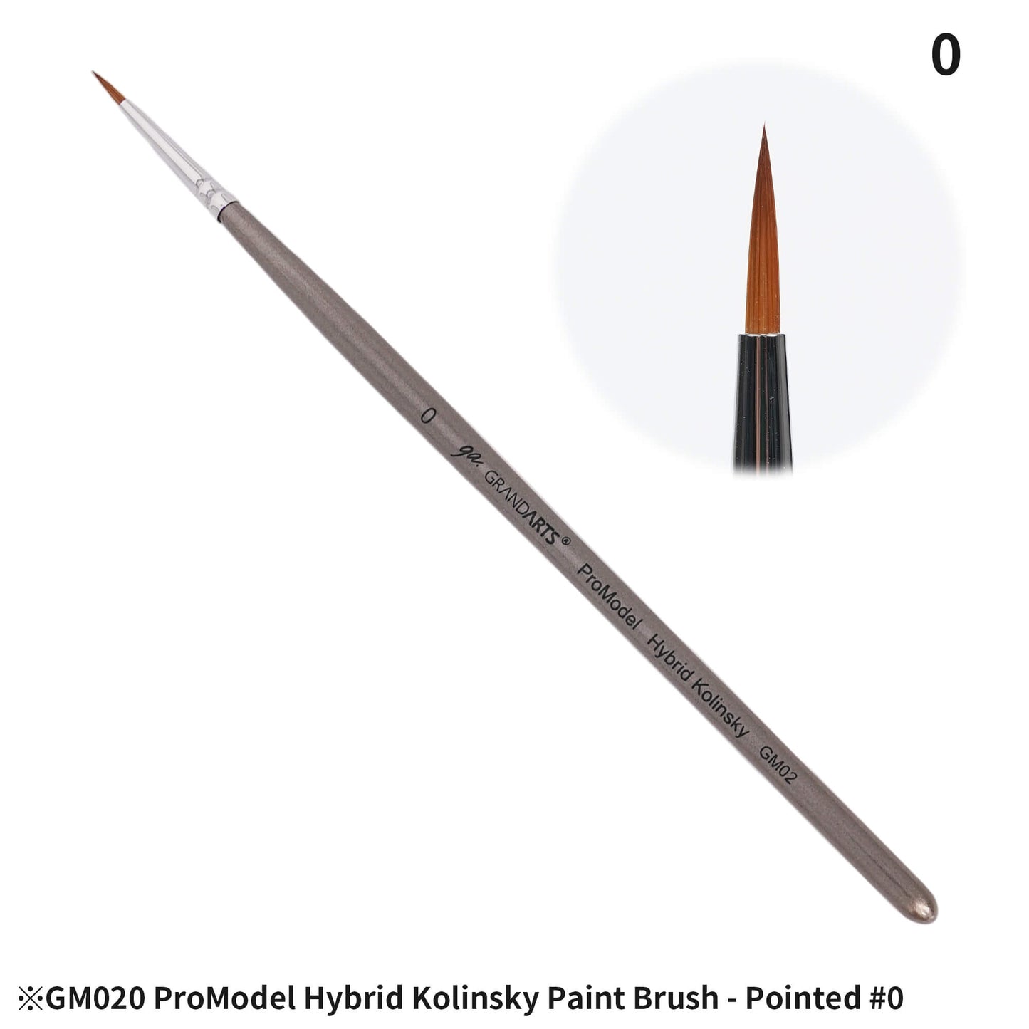ProModel Hybrid Kolinsky Paint Brush- Pointed(Versand im Dezember)