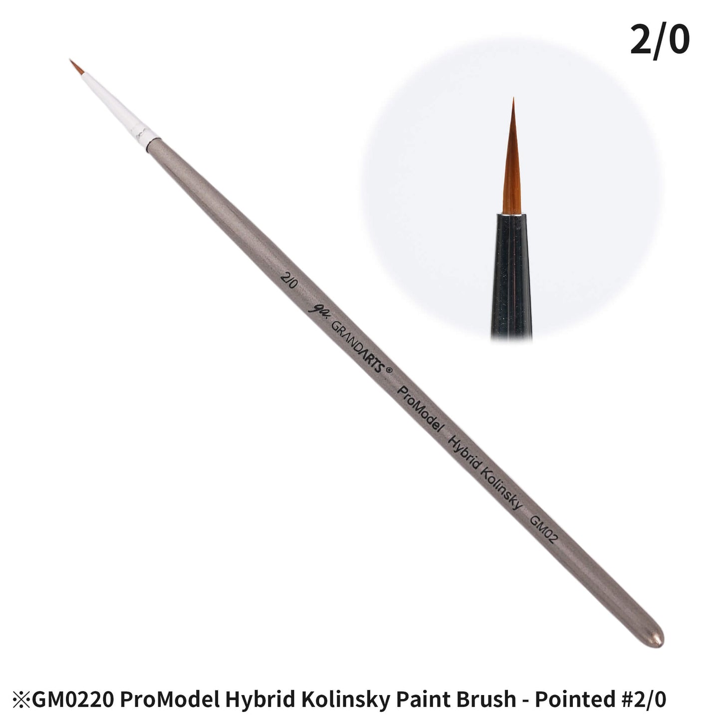 ProModel Hybrid Kolinsky Paint Brush- Pointed(Versand im Dezember)