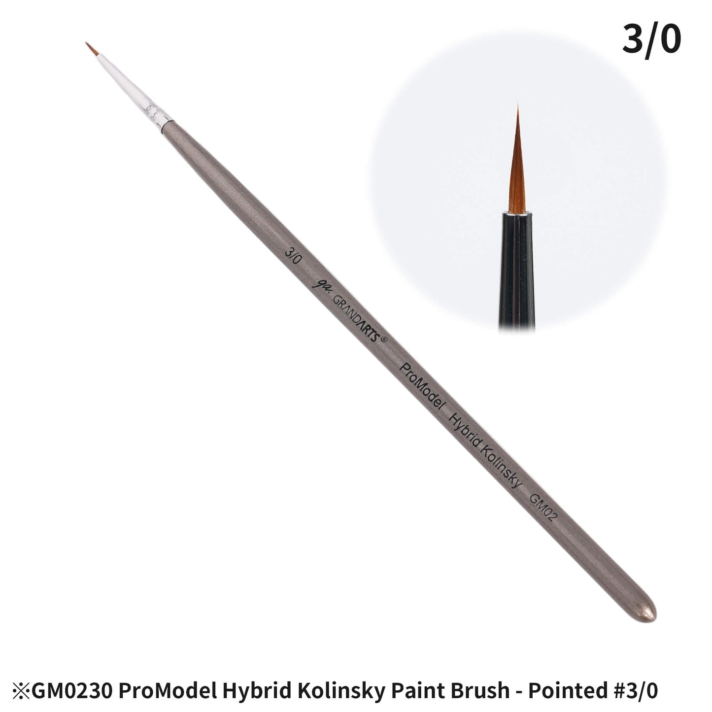 ProModel Hybrid Kolinsky Paint Brush- Pointed(Versand im Dezember)
