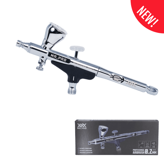 Mr. Pro Professional Airbrush 0.2