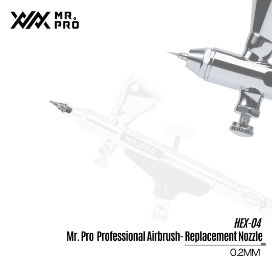 Ersatzdüse für HEX-02 Mr. Pro Professional Airbrush 0.2