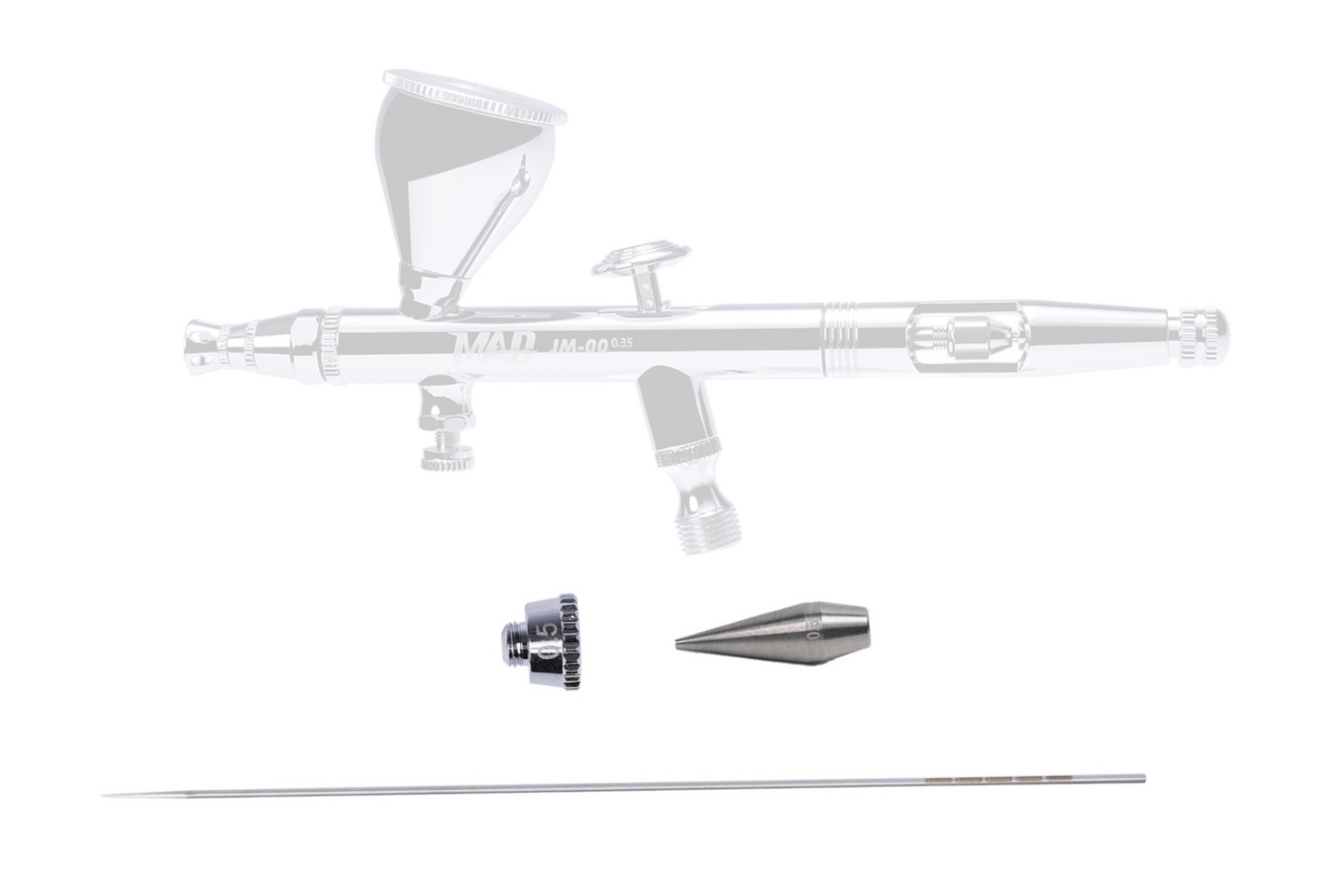 0.5 mm Nozzle Set for the JM-Series Professional Airbrush
