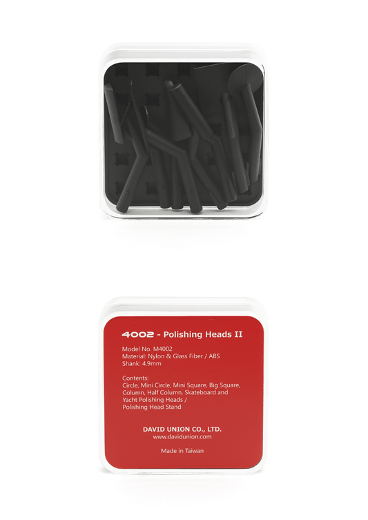 David Union M4002 Polierkopf-Set (Inkl. Halterung)