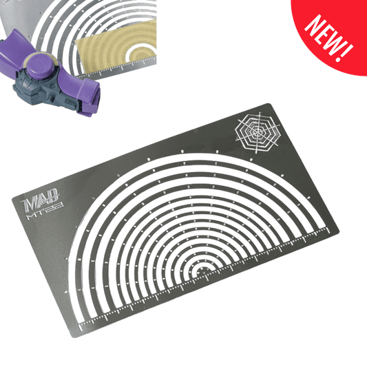 Madworks Masking Template-Half ARC (MT-22)