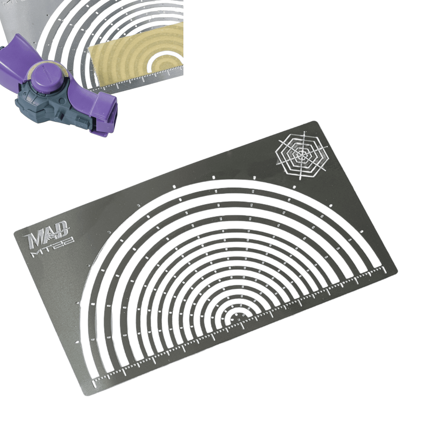 Madworks Masking Template (Half Arc)