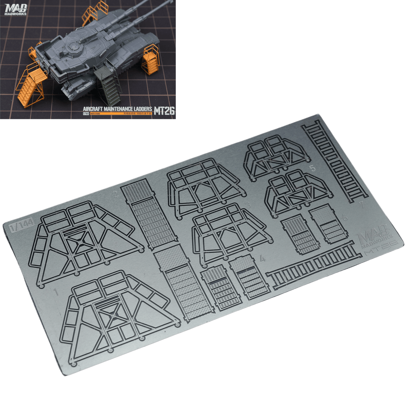 1/144 Wartungsleiter / Mobile Arbeitsplattform (Typ 1)