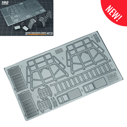 1/72 Aircraft Maintenance Ladder / Mobile Work Platform (Type 1)