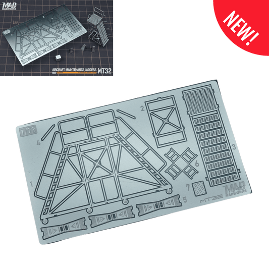 1/72 Aircraft Maintenance Ladder / Mobile Work Platform (Type 2)