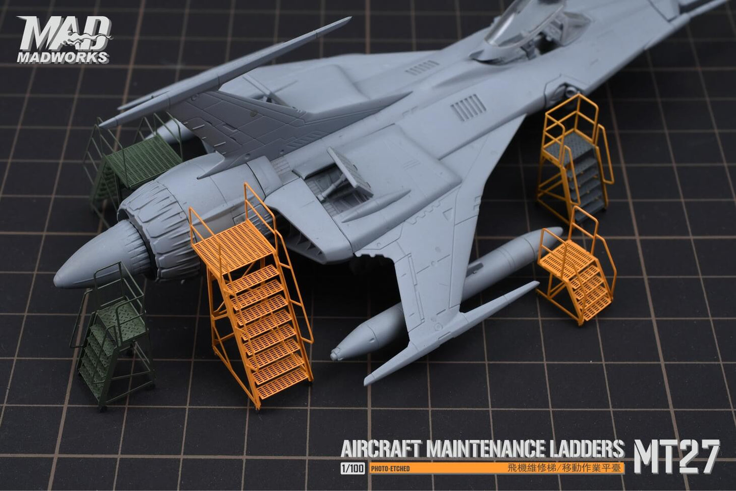 1/100 Flugzeug-Wartungsleiter / Mobile Arbeitsplattform (Typ 2)
