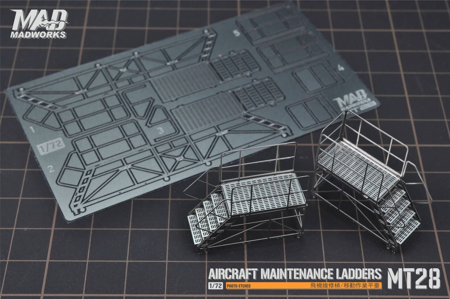 1/72 Flugzeug-Wartungsleiter / Mobile Arbeitsplattform (Typ 3)