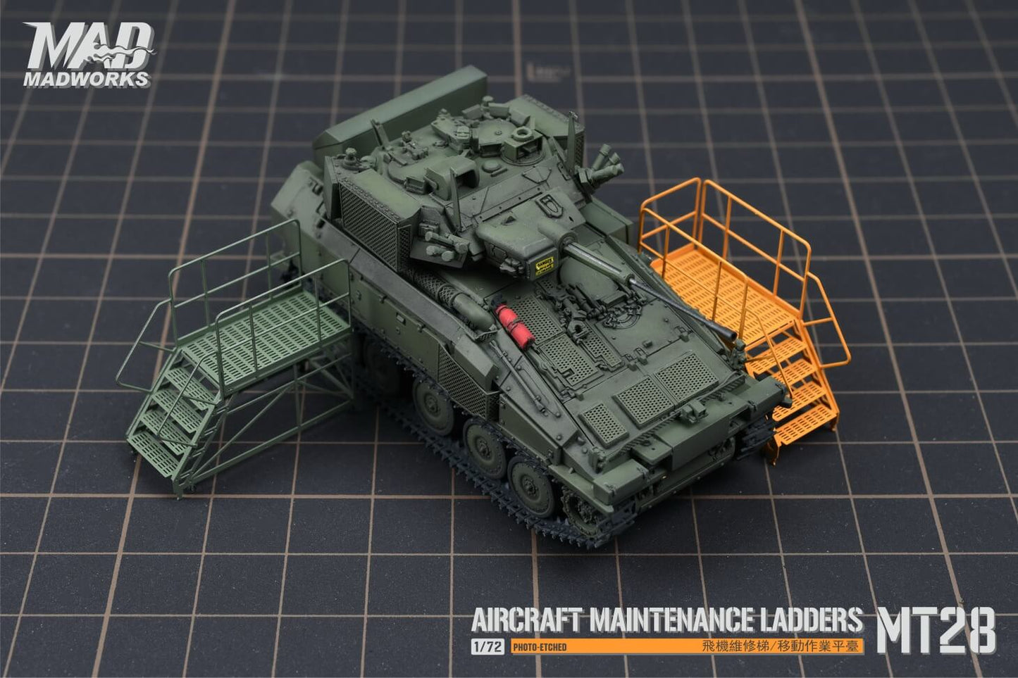 1/72 Flugzeug-Wartungsleiter / Mobile Arbeitsplattform (Typ 3)