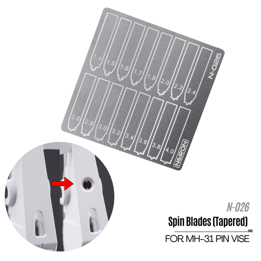 Spin Blade(1.4mm – 4.0mm) N-026 & N-027