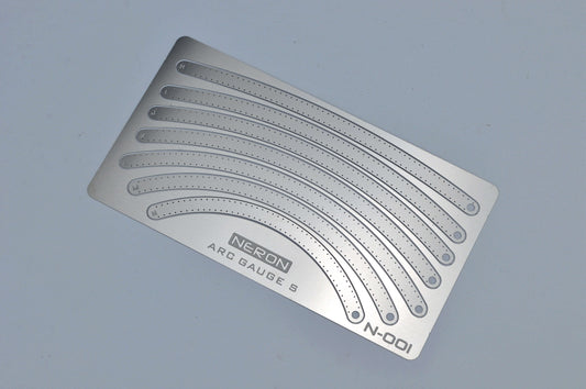 ARC Gauge – Schablone für gebogene Linien