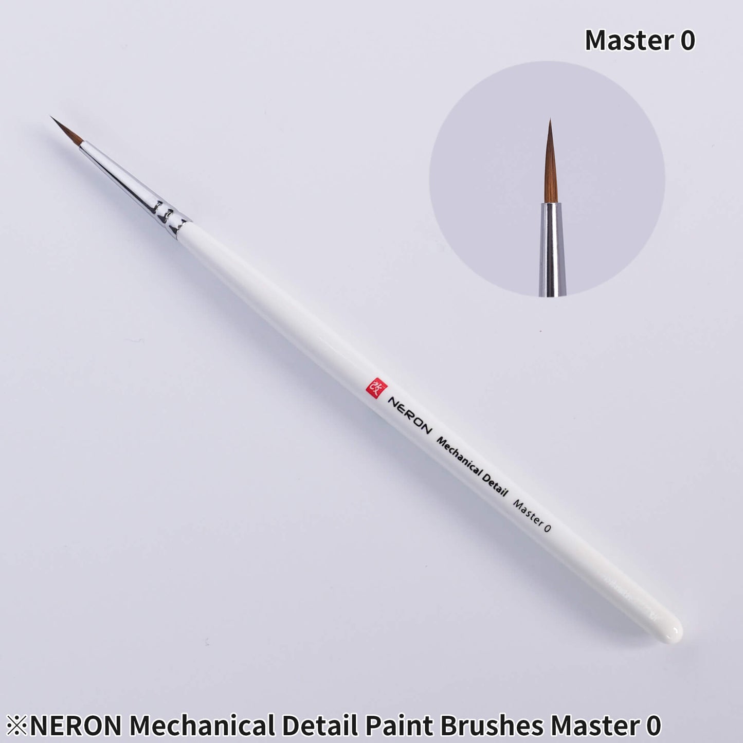 Madworks x Ver. Ed NERON Mechanical Detail Brush Set (4 pcs) - Pure Kolinsky & Synthetic