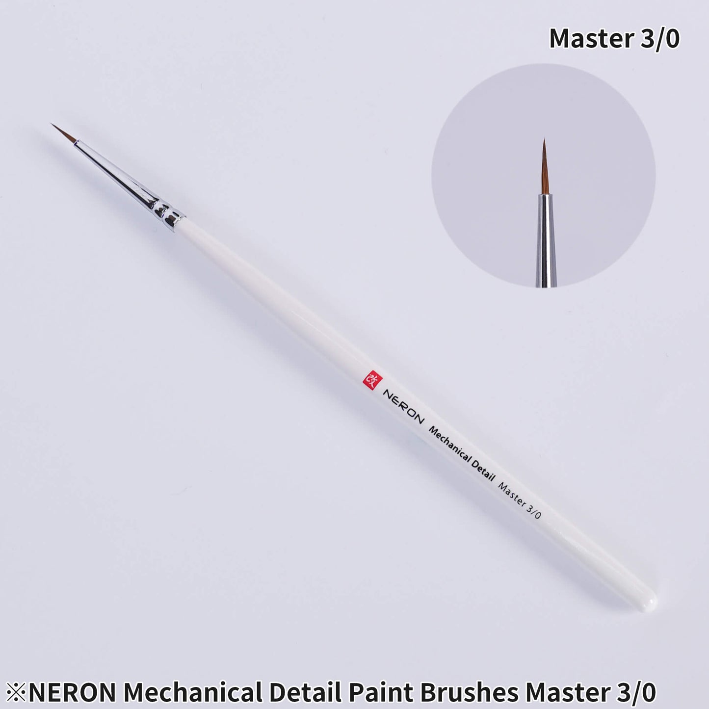 Madworks x Ver. Ed NERON Mechanical Detail Brush Set (4 pcs) - Pure Kolinsky & Synthetic