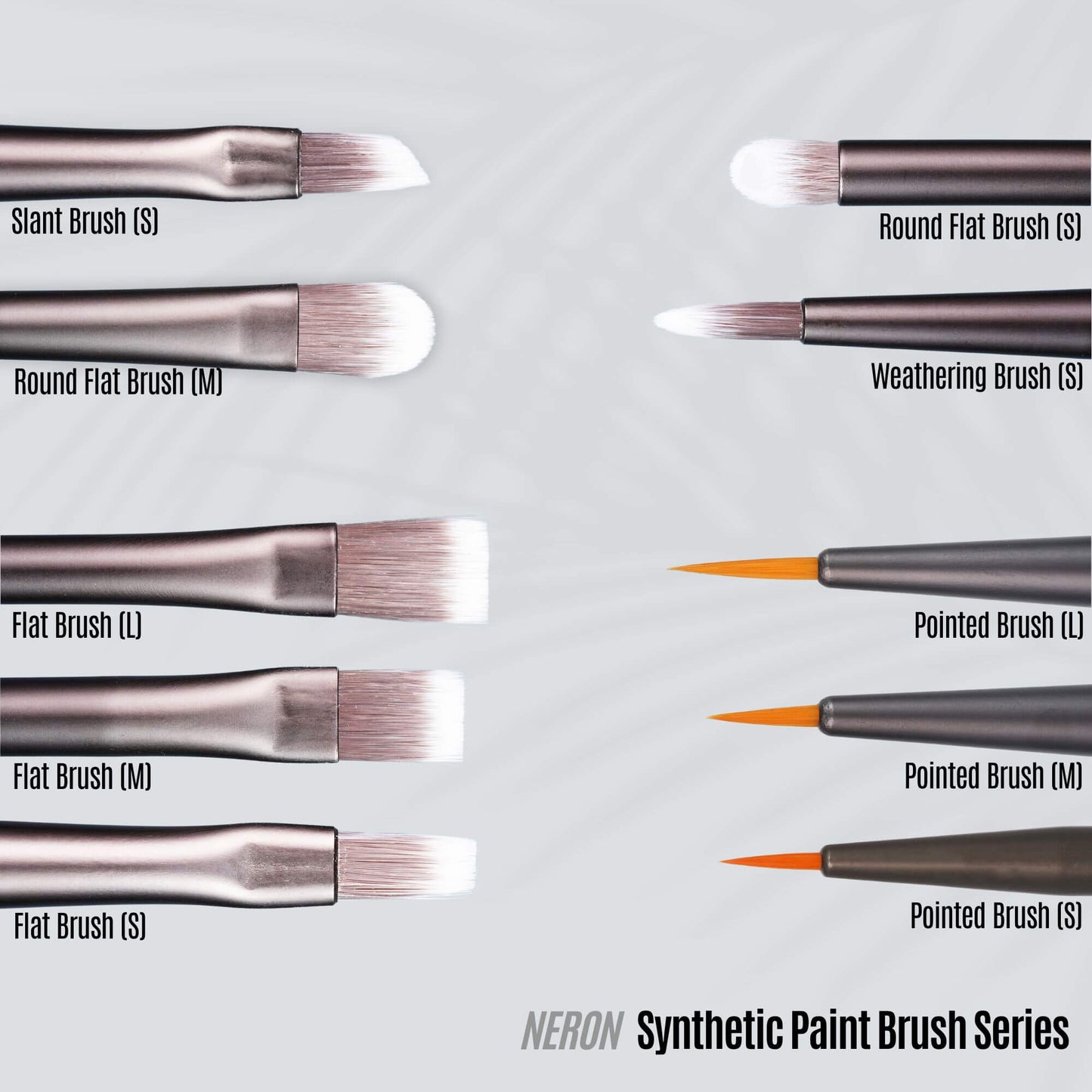 Neron Synthetik-Pinsel-Serie