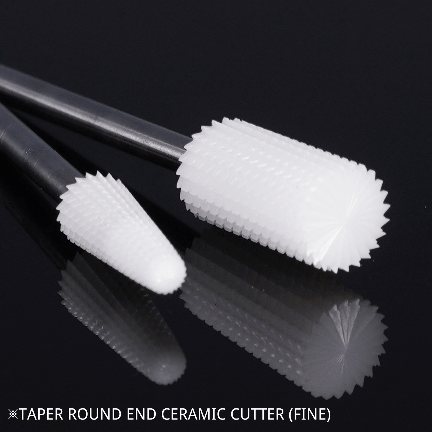 Feine Keramik-Fräser, Flachkopf, Schaftdurchmesser 2,35 mm