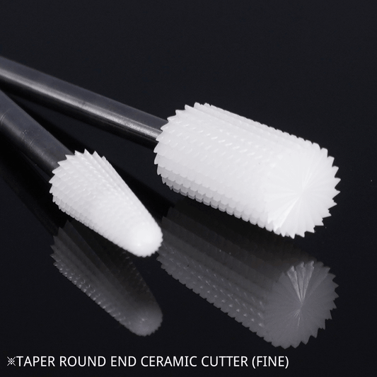 Feine Keramik-Fräser, Flachkopf, Schaftdurchmesser 2,35 mm