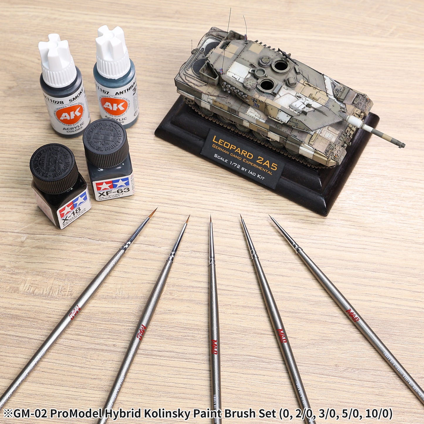 ProModel Hybrid Kolinsky Paint Brush- Pointed(Versand im Dezember)