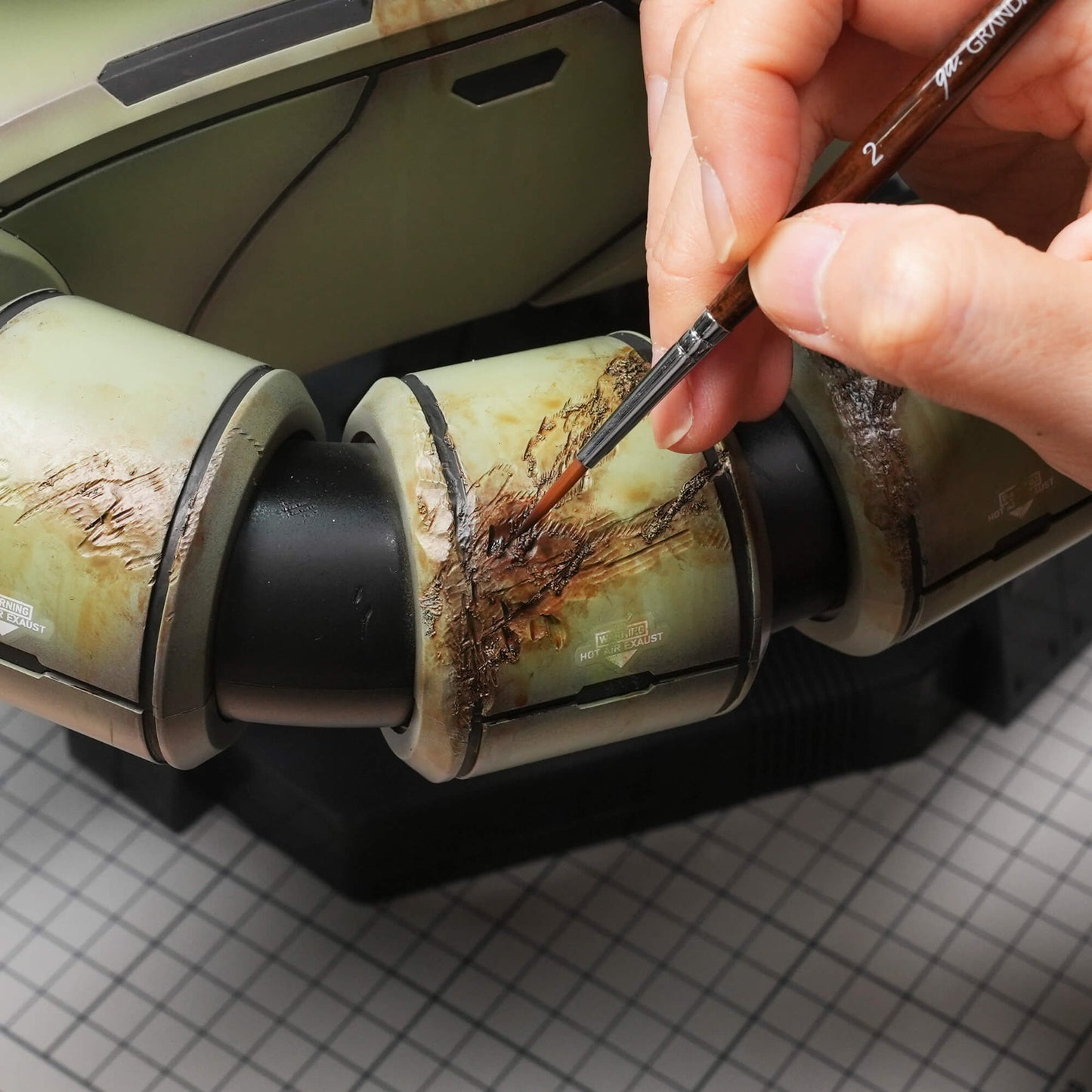 Madworks x Grandarts ProModel Synthetic Paint Brush Set - Pointed(Versand im Dezember)