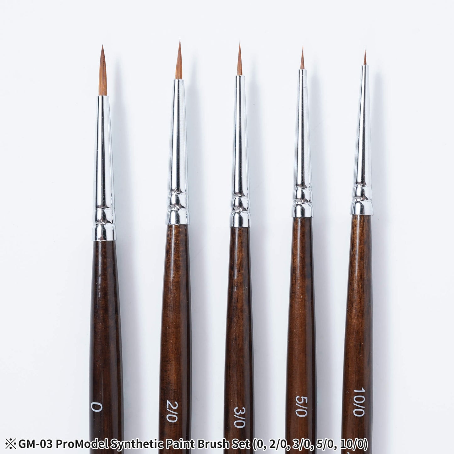 Madworks x Grandarts ProModel Synthetic Paint Brush Set - Pointed(Versand im Dezember)