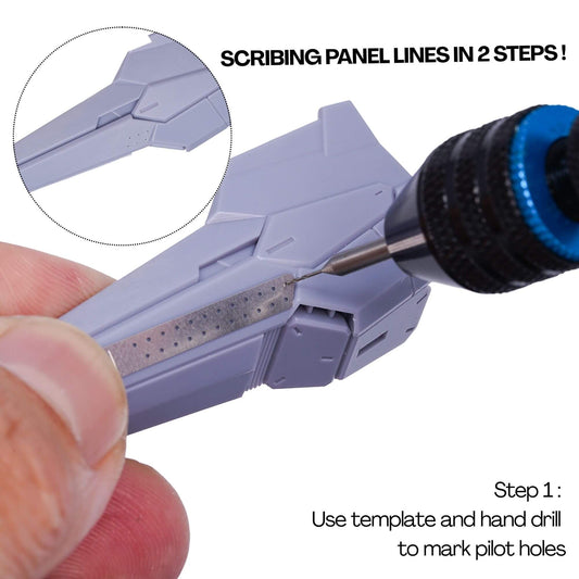 MT-52 Präzisions-Schablonen für Nieten & Detailplatzierung